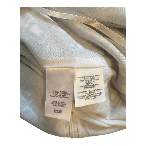 Anne Klein A-Line Fit & Flare Dress With Tiers Black & White - Size 8 - Picture 5 of 9